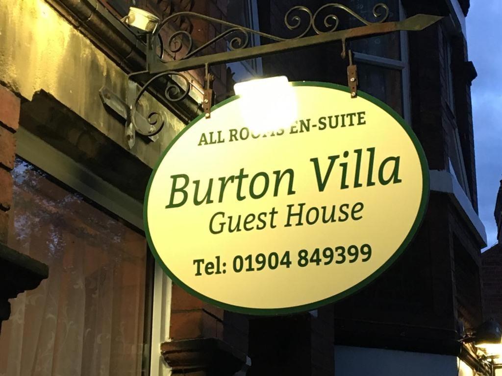 Burton Villa Guest House York Eksteriør bilde